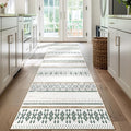 BESTSWEETIE 2x8 Area Rugs for Living Room Washable Moroccan Farmhouse Neutral by BESTSWEETIE