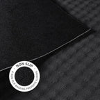 CAMILSON Modern Dark Gray Non Slip Door Mat Rug 2x3 Ultra Soft High Pile - Image 5