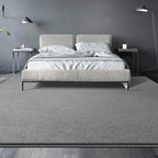 Large Area Rugs for Living Room Bedroom, 4x6 Feet Grey Rug, Minimalist Modern - Image 2