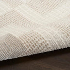Nourison Nordic Ivory Beige 8' x 10' Scandinavian Area Rug - Image 9