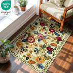 2x3 Machine Washable Area Rug for Entryway, Kids and Pets Friendly for Bedroom - Image 3