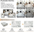 2x3 Machine Washable Area Rug for Entryway, Kids and Pets Friendly for Bedroom - Image 9