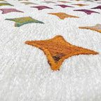Alfa Rich 7x10 Moroccan White Area Rugs - Image 4