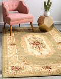 Unique Loom Versailles Collection Traditional Classic Floral Motif Area Rug by UniqueLoom