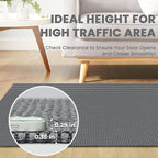 Braided Area Rug 3x5 Ft Washable Rugs - Image 2
