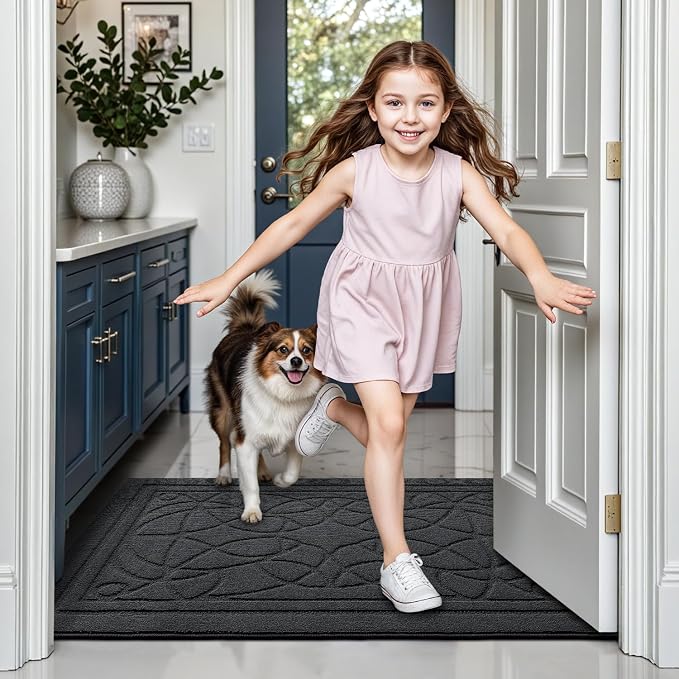 LUMI Door Mat Indoor Entrance 36"x60", Front Welcome Mat - Image 8