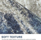 Bavni 5x7 Rug, Abstrcat Machine Washable Rug Non-Slip, Soft Mordern Lightweight - Image 6
