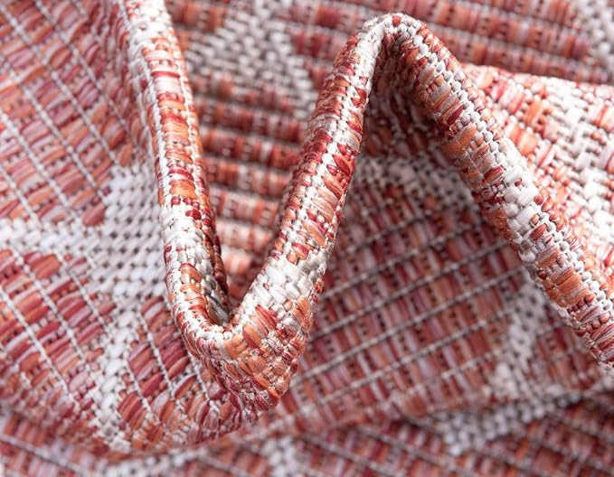 Unique Loom Outdoor Trellis Collection Area Rug - Image 7