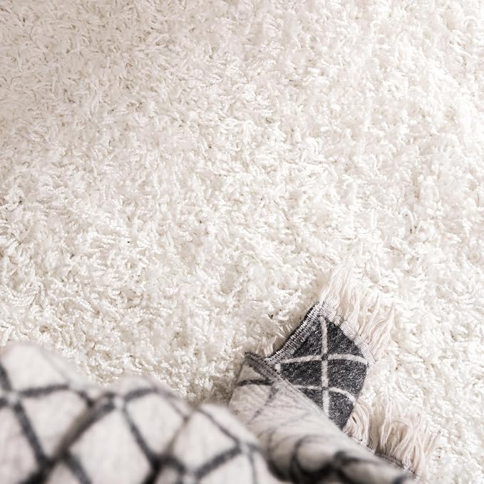 Unique Loom Solid Shag Collection Area Rug - Image 5