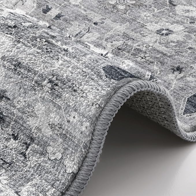 LUMI Runner Rug 3x7, Washable Non-Slip Hallway Throw Rugs, Long Soft Thin - Image 9