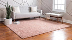 Unique Loom Davos Shag Collection Area Rug - Image 3