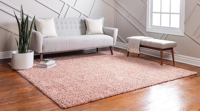 Unique Loom Davos Shag Collection Area Rug - Image 3