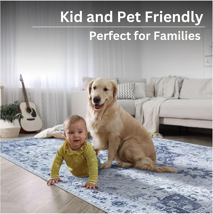 Bloom Rugs Washable Non-Slip 8' x 10' Rug - Image 10