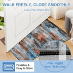 WILLSUN Washable Area Rugs, 4x6 Non-Slip Boho Large Area Rugs - Image 4