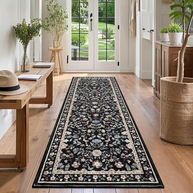 GarveeHome Washable Runner Rug 2.5 x 8 Non-Slip Non-Shedding Soft Vintage - Image 8