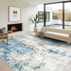 Washable Area Rug for Living Room 6x9 by AREAMAY