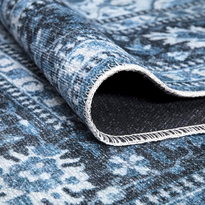 Bloom Rugs Caria Washable Non-Slip 4x6 Rug - Image 4