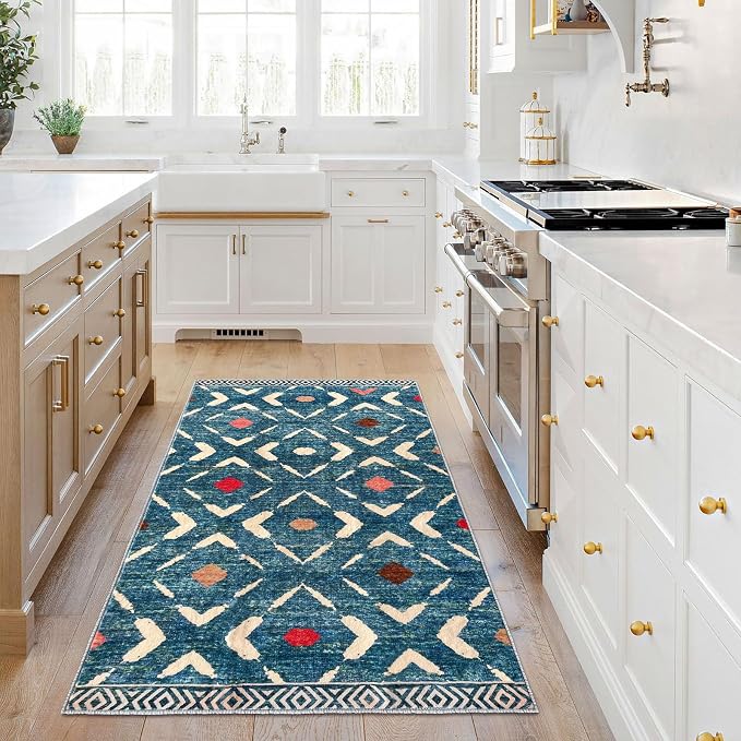 KILOCOCO Area Rug 3'x5' Rug for Entryway Washable Printed Bedroom Rugs Non Slip - Image 7