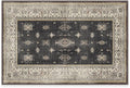 RUGGABLE Washable Vintage Area Rug – Verena Dark Wood 2x3, Stain-Resistant by RUGGABLE