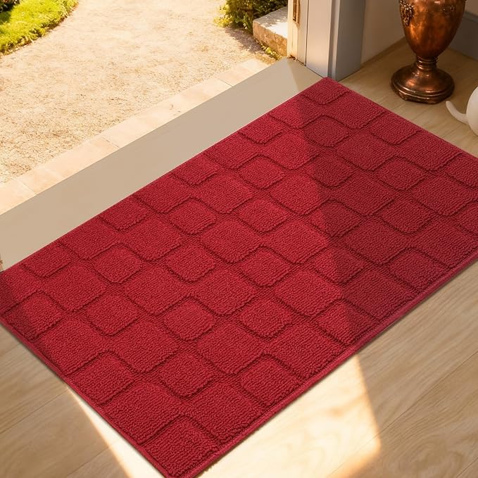 Front Door Mat Outside Entrance, Outdoor Indoor Door Mats by Unknown