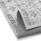 Blue 2x6 Runner Rug Vintage Area Carpet Hallway Indoor Kitchen Washable Low - Image 8