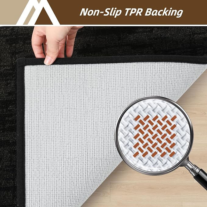 COSY HOMEER Door Mat, Dirt Trapper Entryway Rugs 20"x32", Non Slip Washable - Image 4