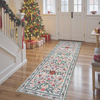 Wonnitar Christmas Runner Rug 2x6, Holiday Decor Christmas Kitchen Bathroom Rug - Image 9