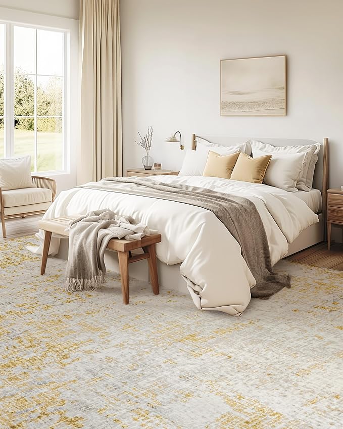 ILANGO Area Rug 8x10 ft for Living Room Bedroom Machine Washable Rugs - Image 2