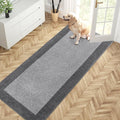 PURRUGS Dirt Trapping Door Mat 32" x 72", Non-Slip/Skid Machine Washable by PURRUGS