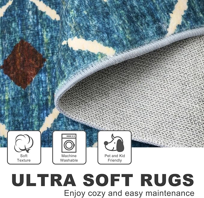KILOCOCO Hallway Runner Rug 2'x7' Runners - Image 4