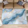 8x10 Abstract Marble Rugs for Living Room by Unknown