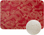 Dragon Bath Mat for Bathroom Traditional Flying Mascot Animal Chinese Dragons by Unknown