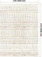 VEVOR 5 x 8 ft Area Rug Large Washable Rug Non-Slip and Tear-Resistant Soft - Image 2