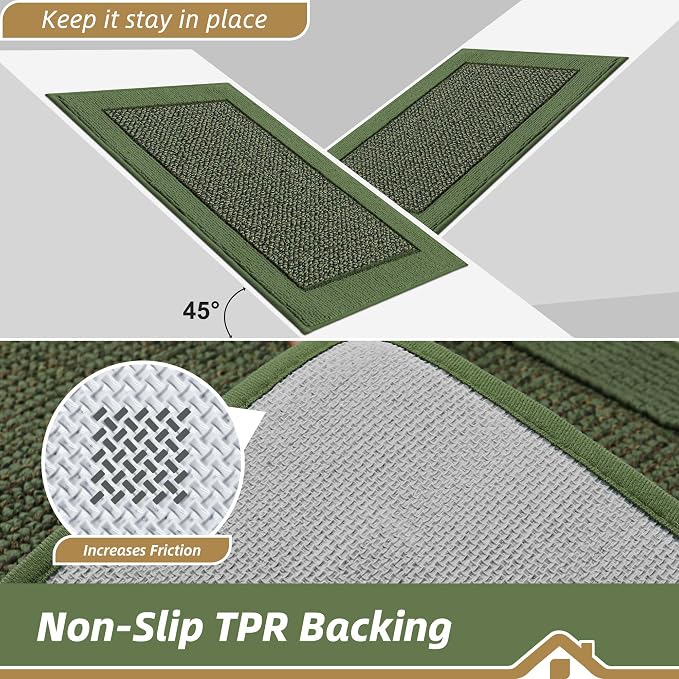 BEQHAUSE Indoor Door Mat 24" x 36", Dirt Trapper Door Mats Non-Slip Entryway - Image 4