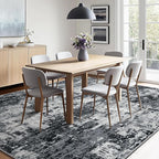 Washable Area Rugs 6'x8' Non-Slip Modern Abstract Soft - Image 6