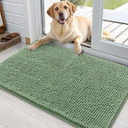 OLANLY Dog Door Mat for Muddy Paws 36x24, Absorbs Moisture and Dirt, Absorbent by OLANLY
