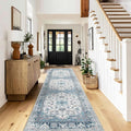 XWZO Washable Hallway Runner Rug 2x8ft — Non-Slip Low Pile Area Rug by XWZO