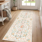 Washable Non-Slip Runner Rugs 2X6, Low Pile Stain Resistant Soft Floor Carpet - Image 3