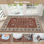 Washable Indoor Doormat 24" x 36" Non-Slip Entry Rug Welcome Mat Dirt Trapper - Image 5
