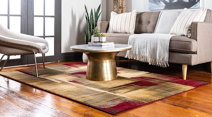 Unique Loom Barista Collection Area Rug - Image 2
