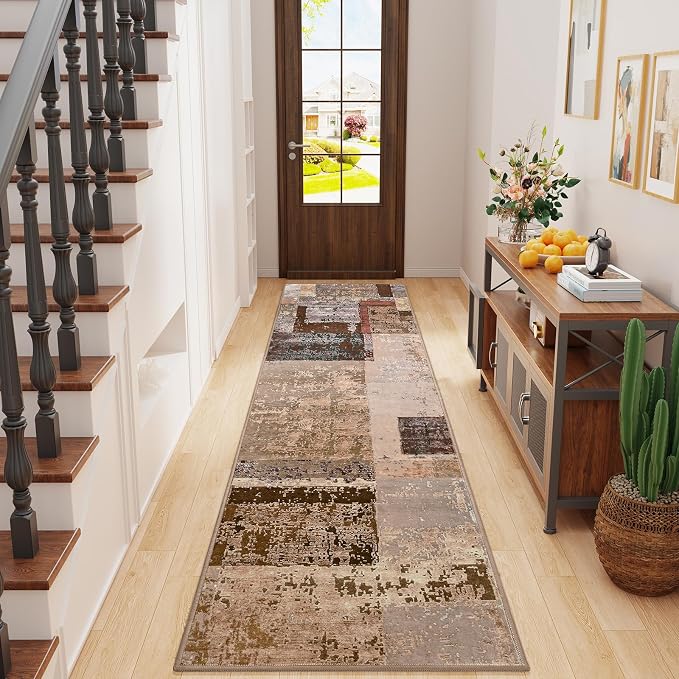 LOCHAS Washable Runner Rugs for Hallway, 2x8 Non Sip Soft Rug for Bedroom by LOCHAS