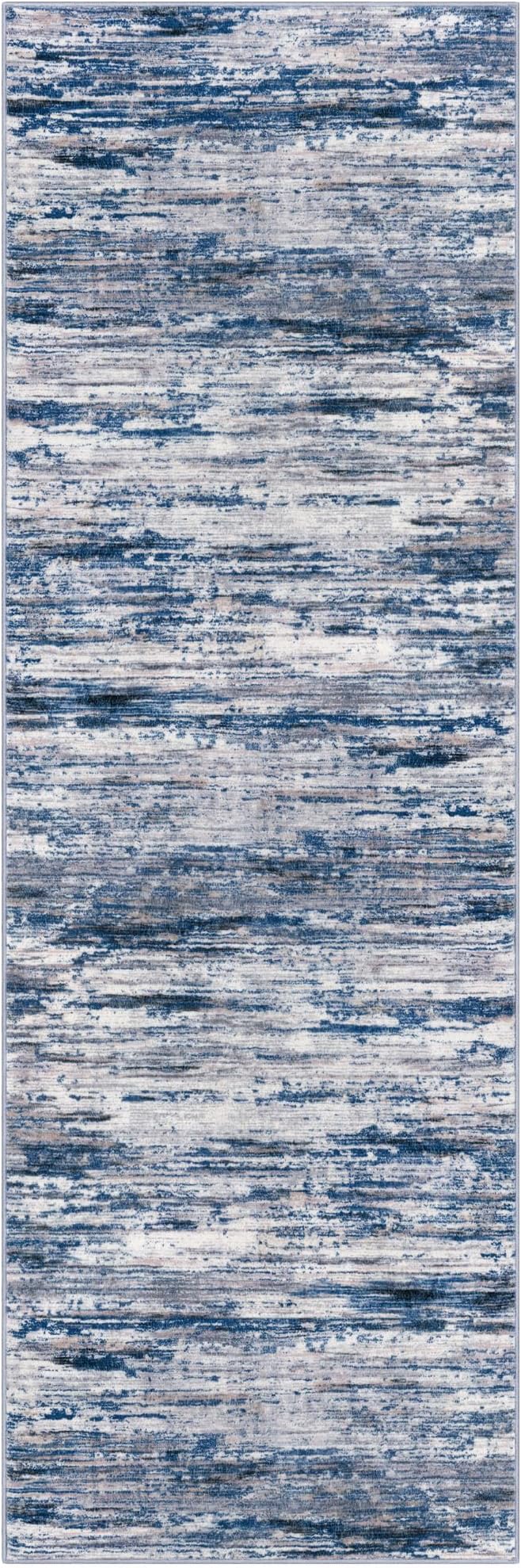 2.6x8 Modern Abstract Runner Rug - Image 8
