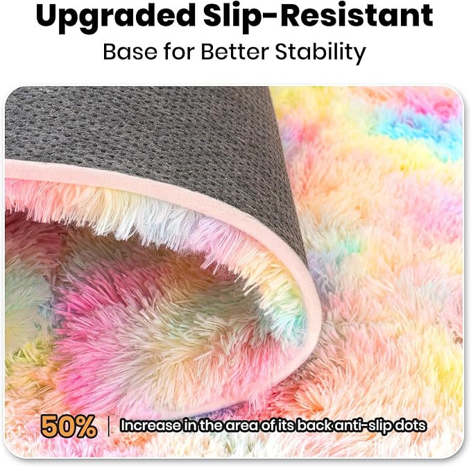 Zentavio Unicorn Rugs for Girls Room 6x9 Area Rugs for Living Room Carpet for - Image 4