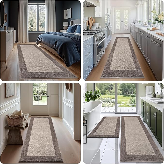 Machine Washable Kitchen Rug 24" x 70", Non Slip Kitchen Mat - Image 6