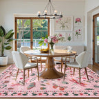 Lahome Insect 9x12 Area Rugs for Living Room Bedroom, Soft Washable Rugs 9x12 - Image 6