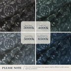Lahome Washable Black Living Room Rug 6x9, Boho Dining Room Rugs - Image 6