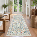 GarveeHome Washable Runner Rug 2 x 6 Non-Slip Non-Shedding Soft Vintage Bedside by GarveeHome