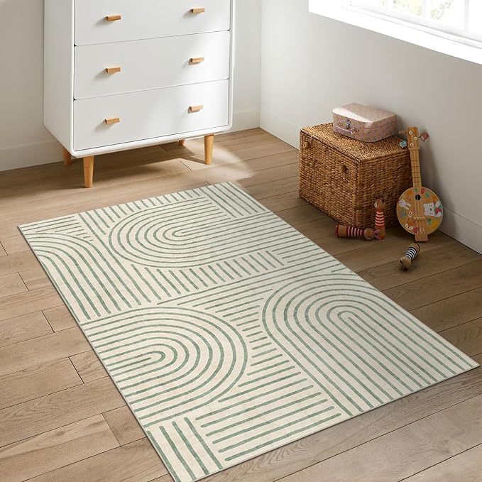 3x5 Washable Area Rug - Image 6