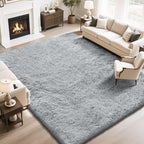 Fluffy Rug Shaggy Area Rug, Super Soft Shaggy Rugs by Yongyangjuxi