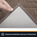 PURRUGS Dirt Trapping Door Mat 20" x 31.5", Non-Slip Machine Washable Entry Rug - Image 4